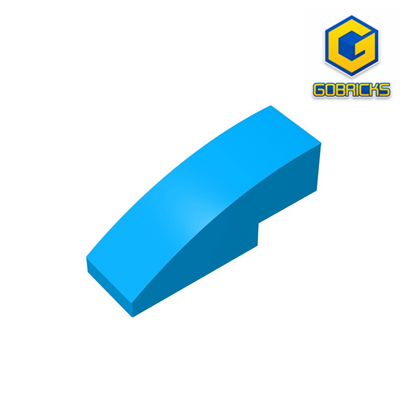 Lego Set City - Gobricks 50950 10個入り、湾曲ブロック 2x1x2/3、傾斜パーツ、組み立てブロック、大量セット、モデル、シティ、クラシック、DIYおもちゃ、MOCセット、ギフト