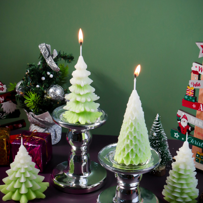 日曜大工コーンクリスマスツリーエポキシシリコンモールド、キャ - Holiday Candle Set のレビューと価格