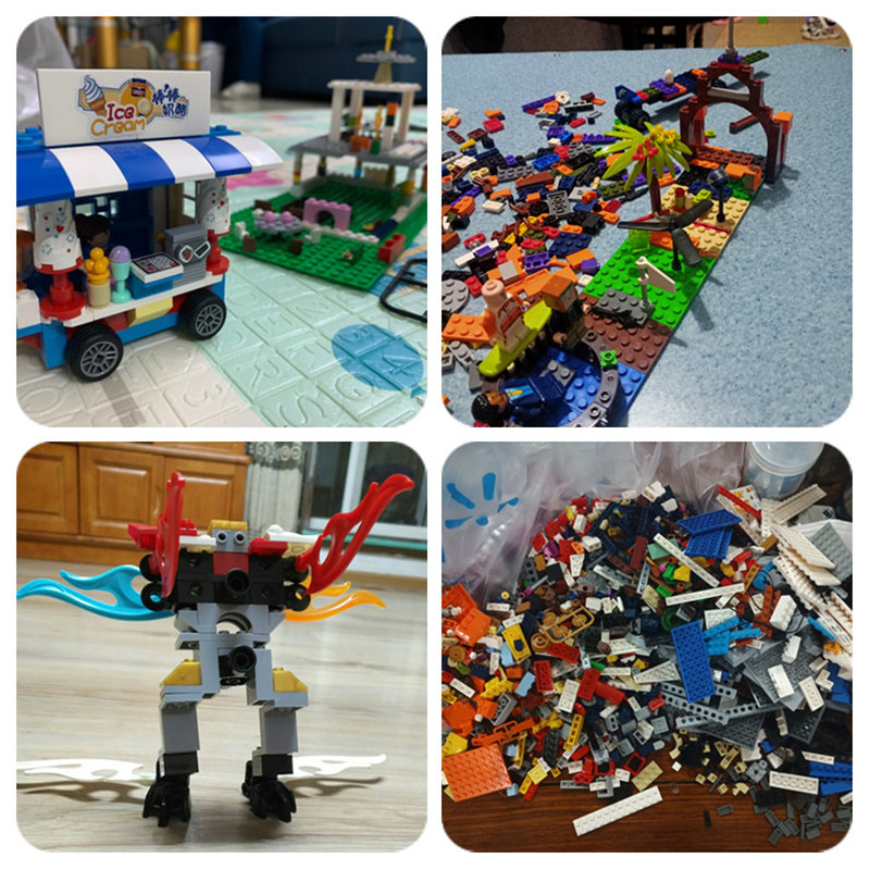 ピースビルディングブロック都市 DIY クリエイティブレンガ - Lego Set City のレビューと価格