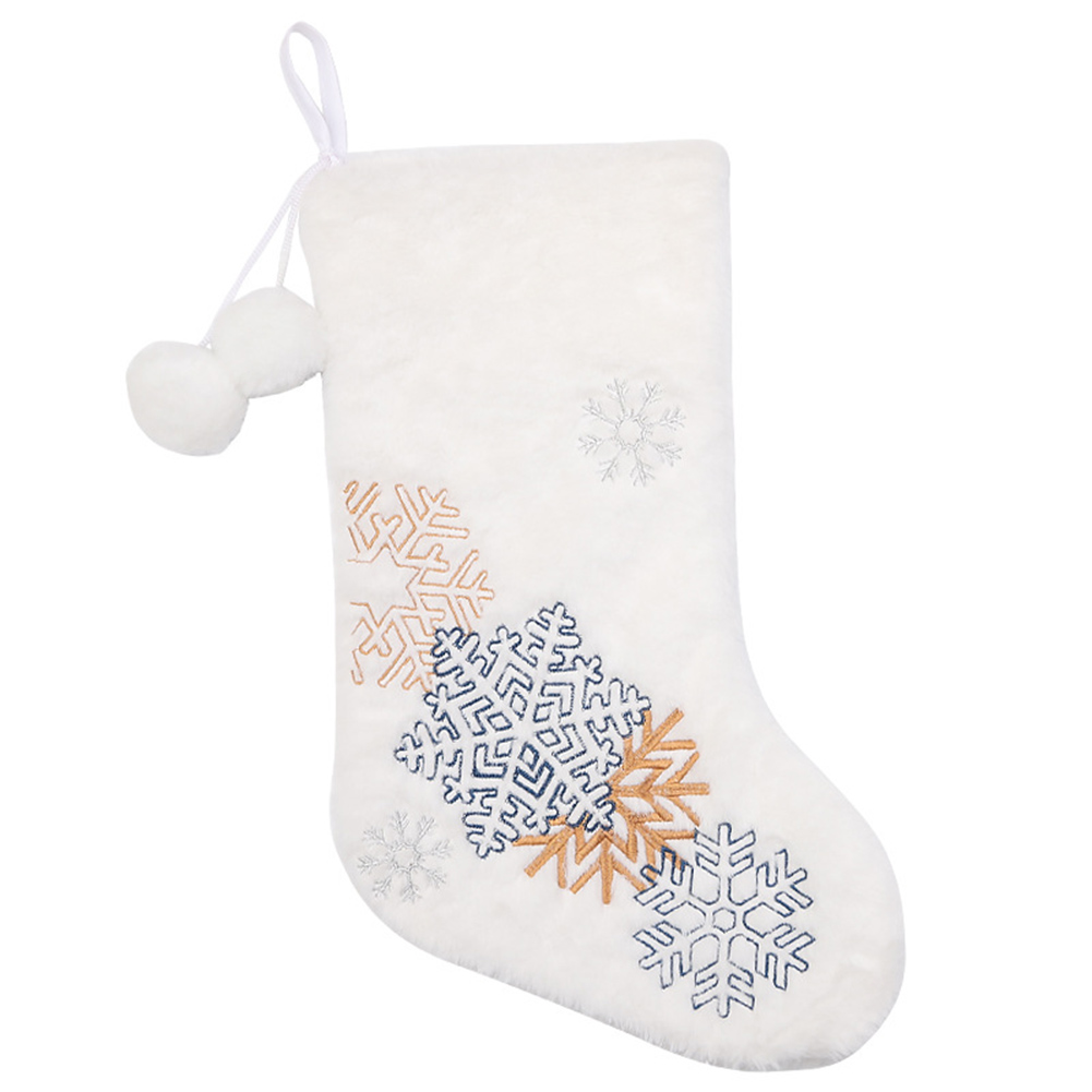 暖炉に掛けるクリスマスストッキング サンタデザインの大きな布 - Christmas Stocking Hanging のレビューと価格
