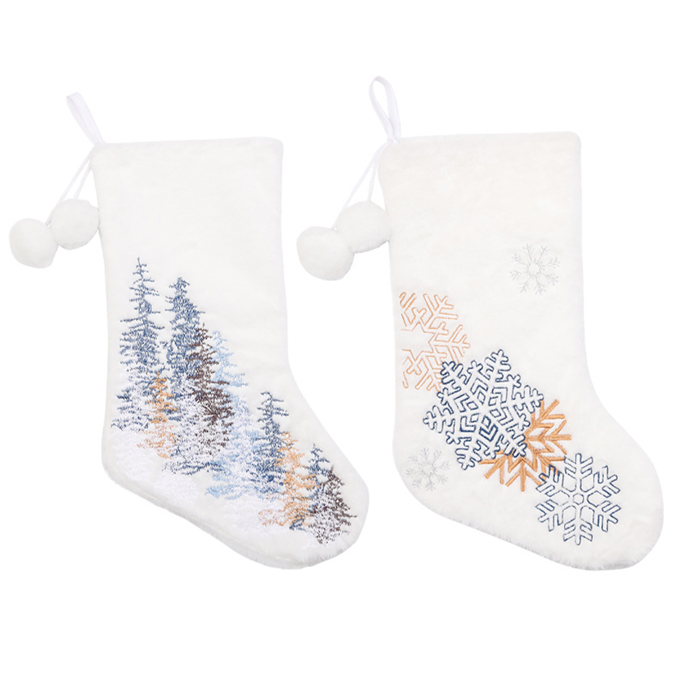 暖炉に掛けるクリスマスストッキング サンタデザインの大きな布 - Christmas Stocking Hanging のレビューと価格