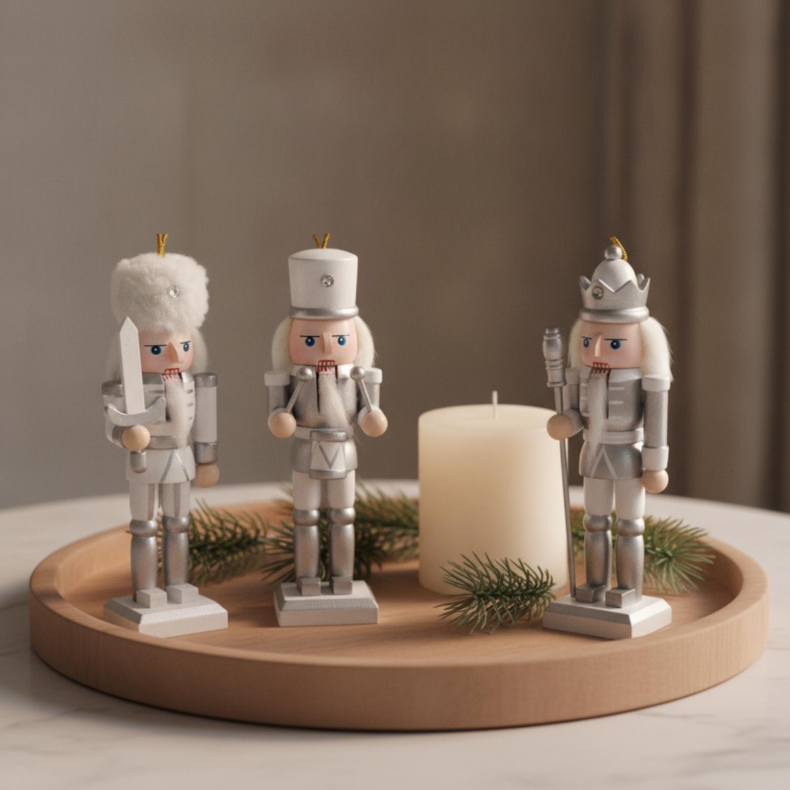 クリスマスの家の装飾に最適な、木製のくるみ割り人形の兵士の置 - Nutcracker Figurine のレビューと価格