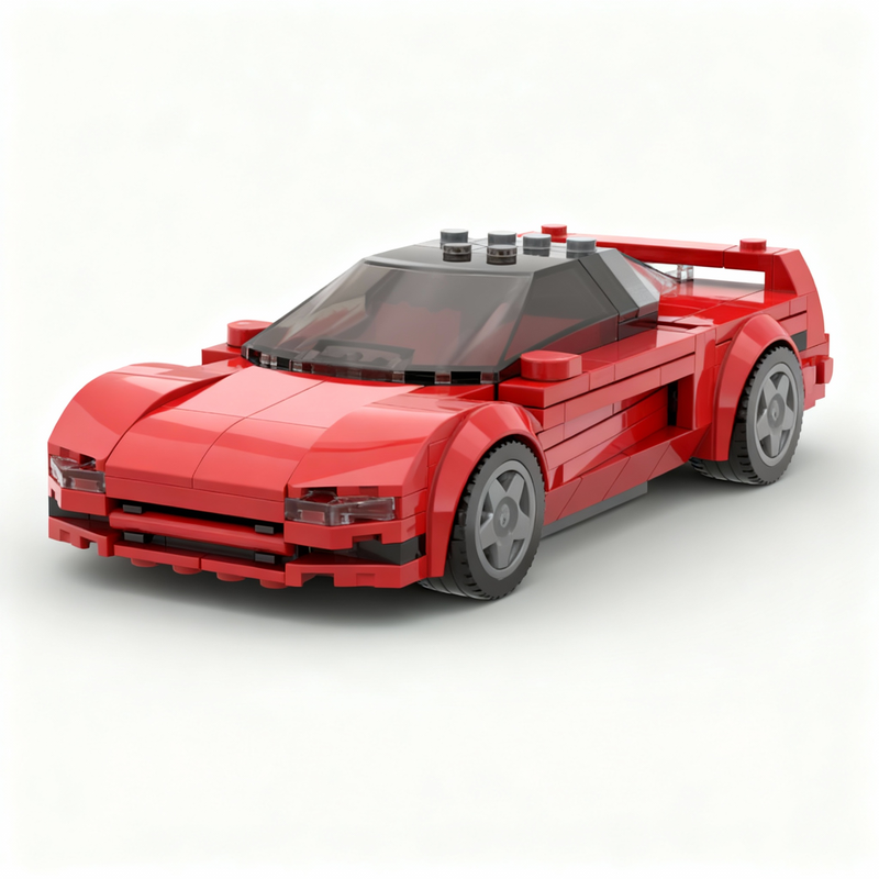 256ピース MOC シティチャンピオンズ アキュラ NSX - Lego Set City のレビューと価格
