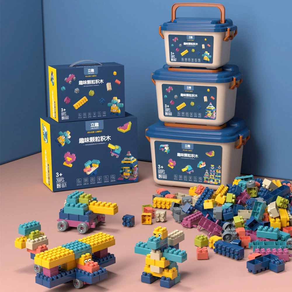 子供のための箱付きの創造的なビルディングブロック,組み立てレ - Lego Set City のレビューと価格