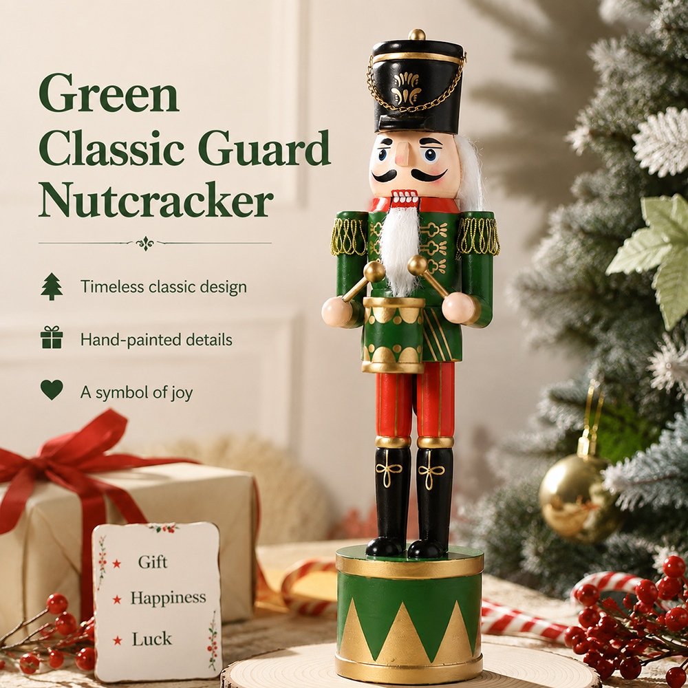 36 センチメートルクリスマスくるみ割り人形新しいスタイル木 - Nutcracker Figurine のレビューと価格
