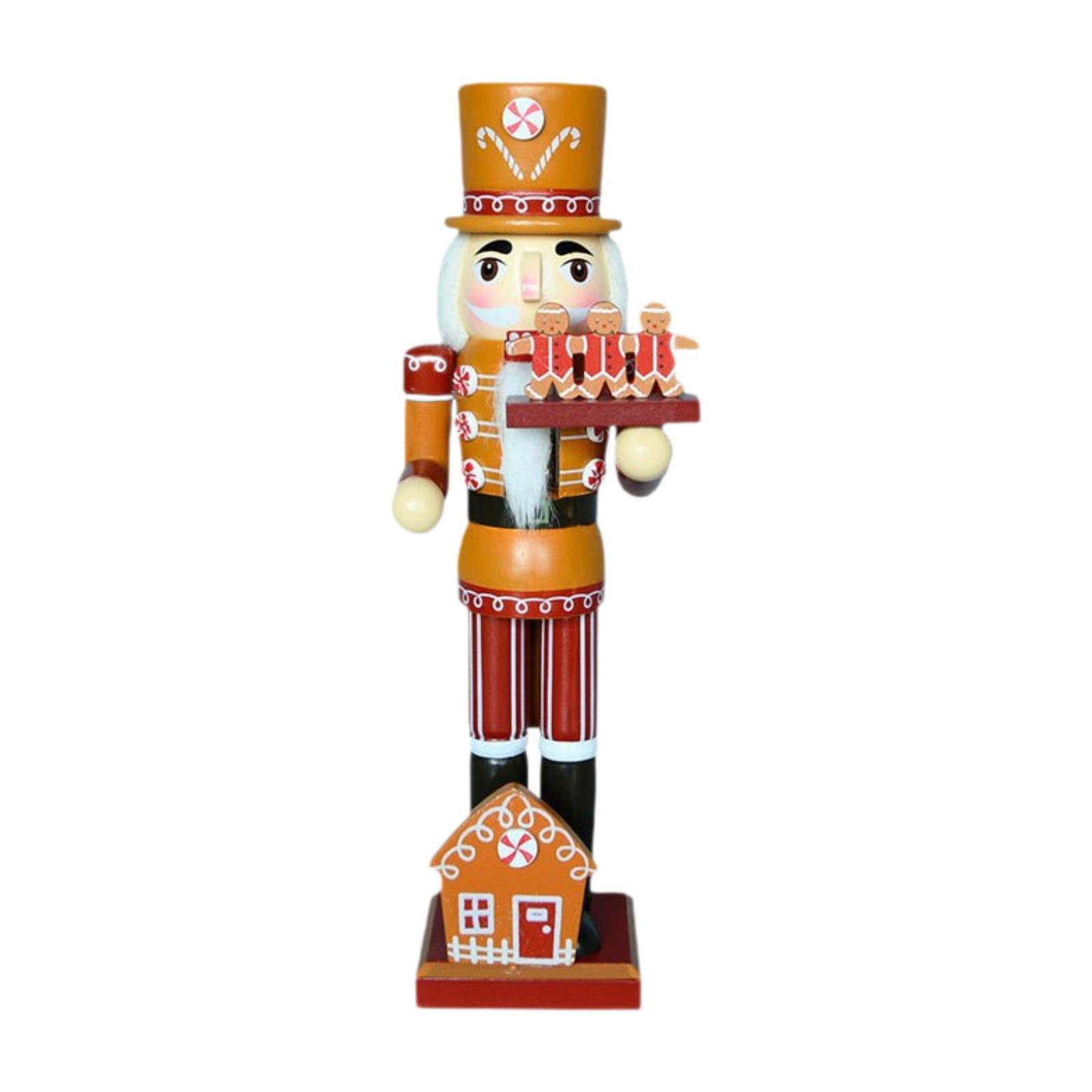 シェフをテーマにしたくるみ割り人形の木製オーナメント。クリス - Nutcracker Figurine のレビューと価格