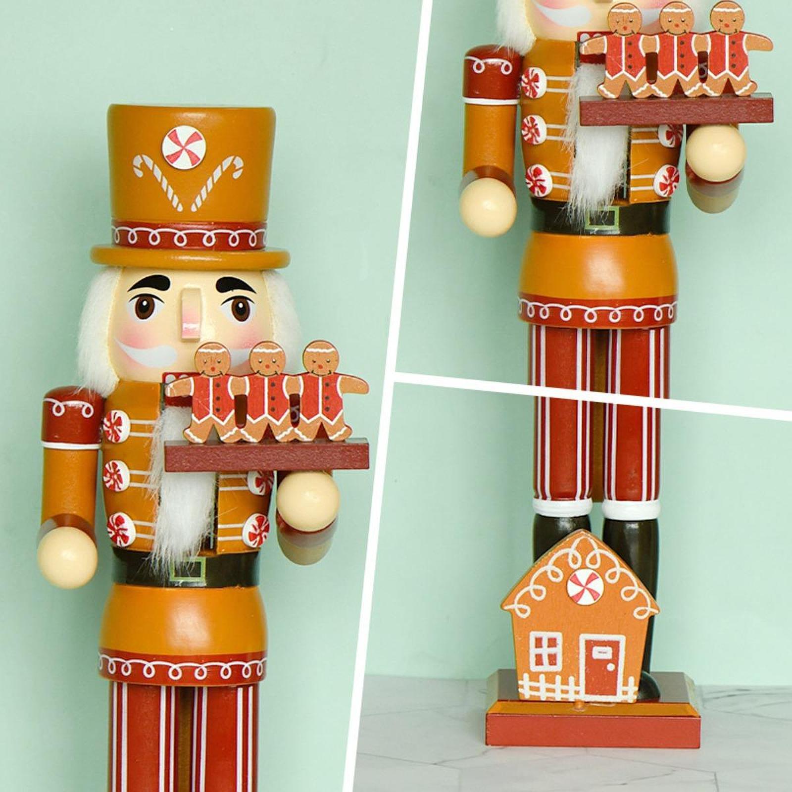 シェフをテーマにしたくるみ割り人形の木製オーナメント。クリス - Nutcracker Figurine のレビューと価格