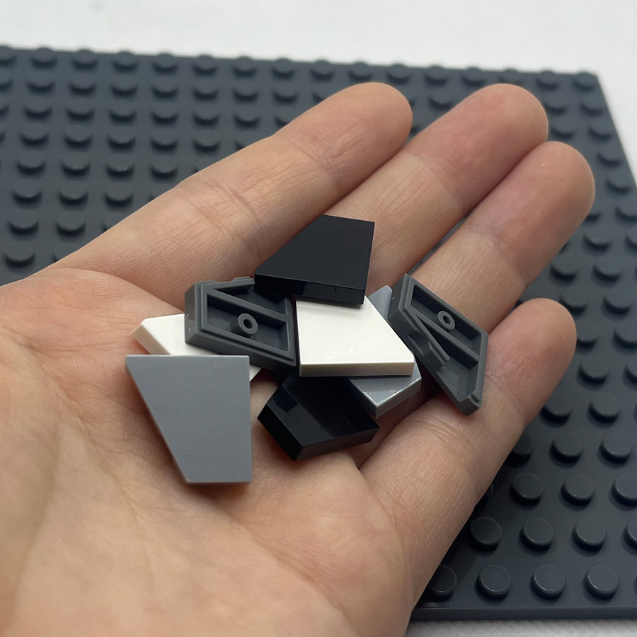 タイルウェッジプレート2 × 2 (27 °) 右ビルディン - Lego Set City のレビューと価格