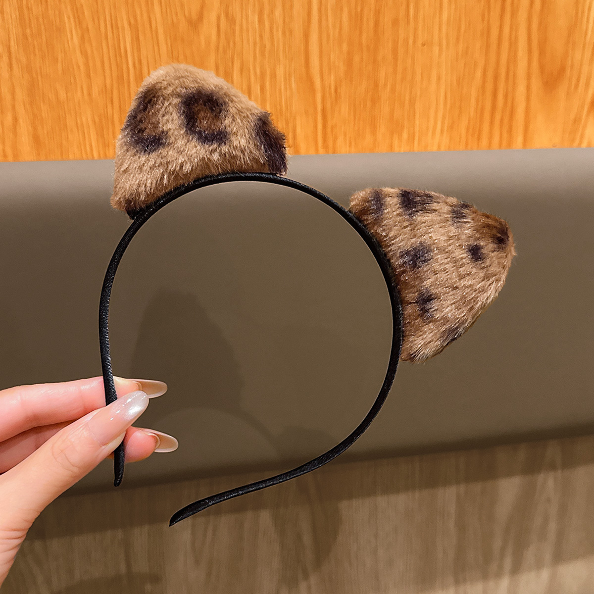 猫耳（猫耳型の蒸しパン）ヒョウ柄のかわいい多用途ぬいぐるみヘ - Reindeer Antlers Headband のレビューと価格