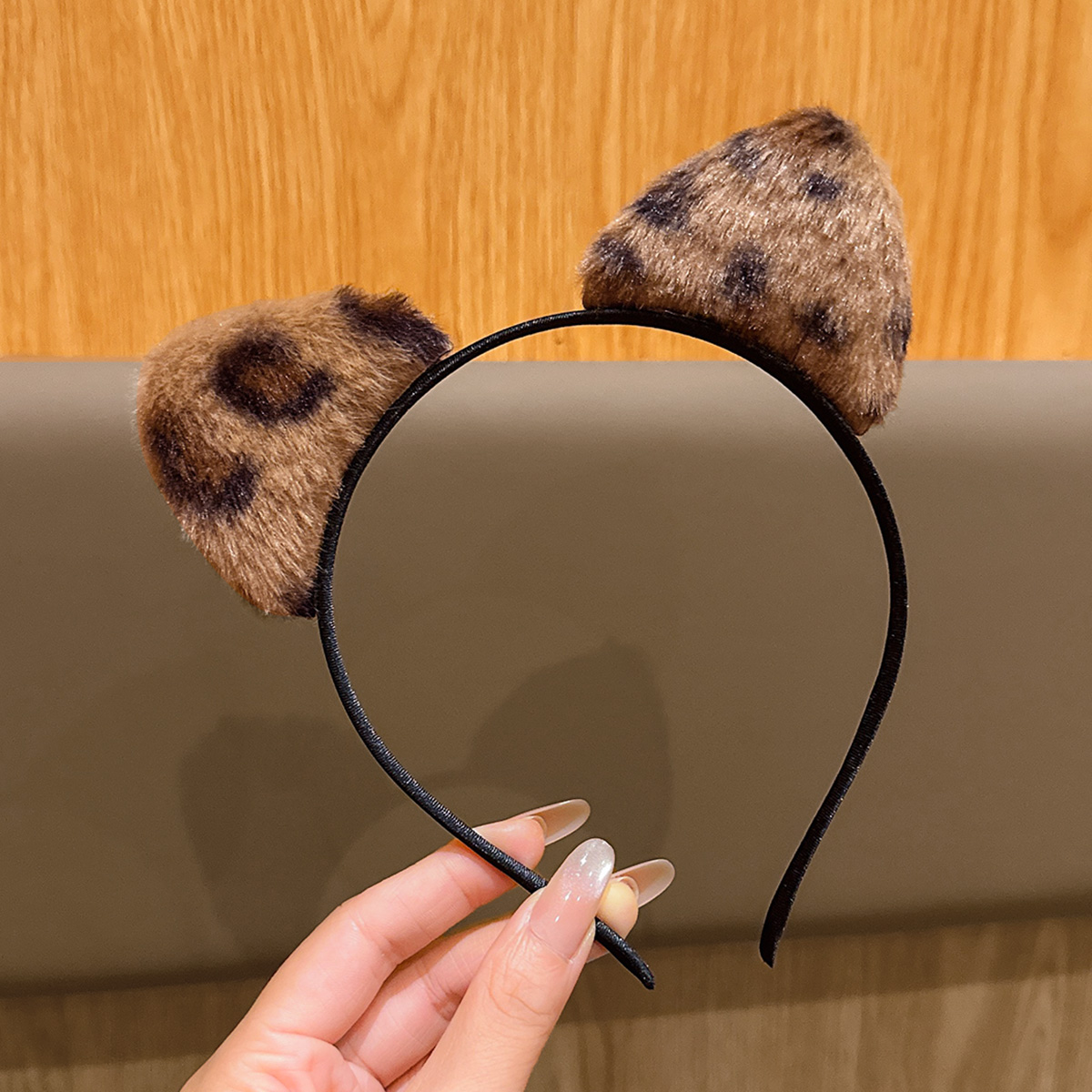 猫耳（猫耳型の蒸しパン）ヒョウ柄のかわいい多用途ぬいぐるみヘ - Reindeer Antlers Headband のレビューと価格