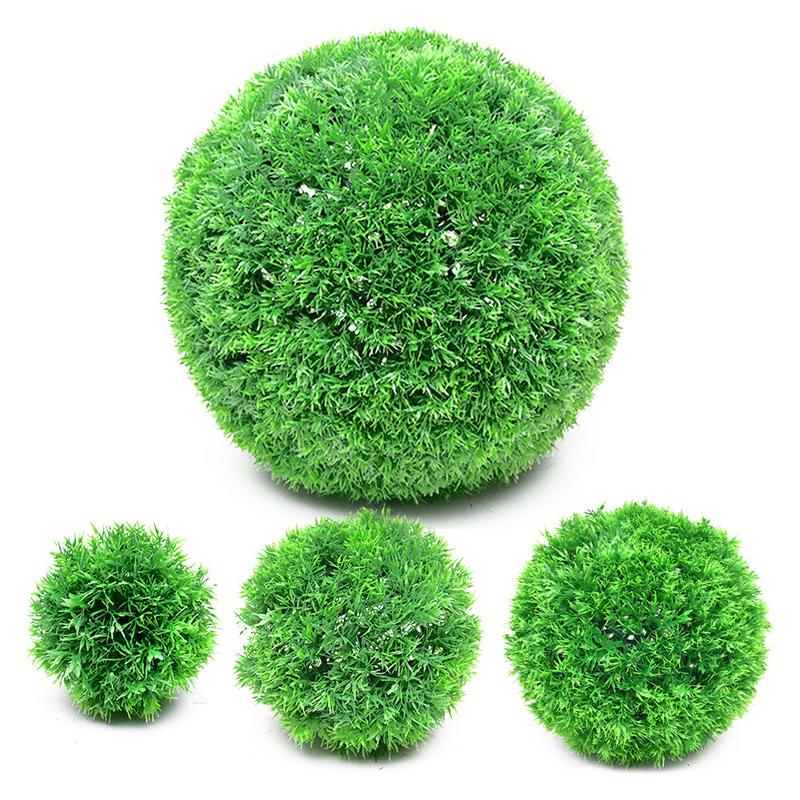 装飾用の丸い人工緑の植物,パインスパイク,偽の草の装飾 - Christmas Tree Artificial のレビューと価格