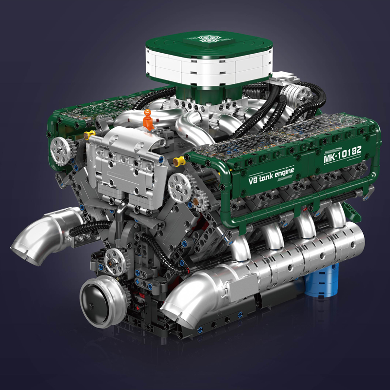 モールドキング 10182 テクニカルエンジントイズ 電動V - Lego Set Technic のレビューと価格