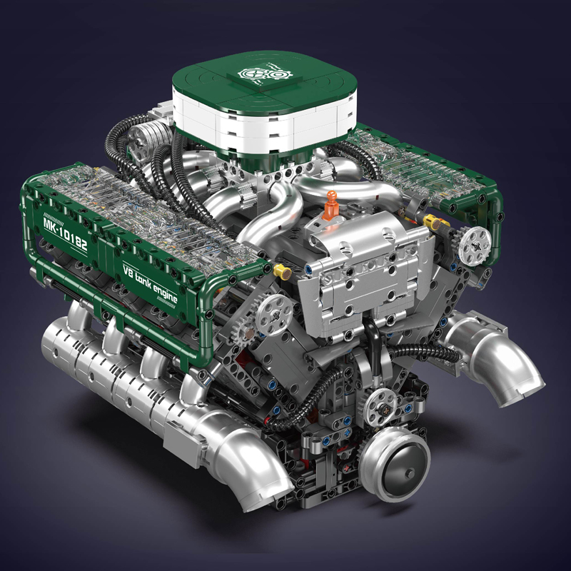 モールドキング 10182 テクニカルエンジントイズ 電動V - Lego Set Technic のレビューと価格