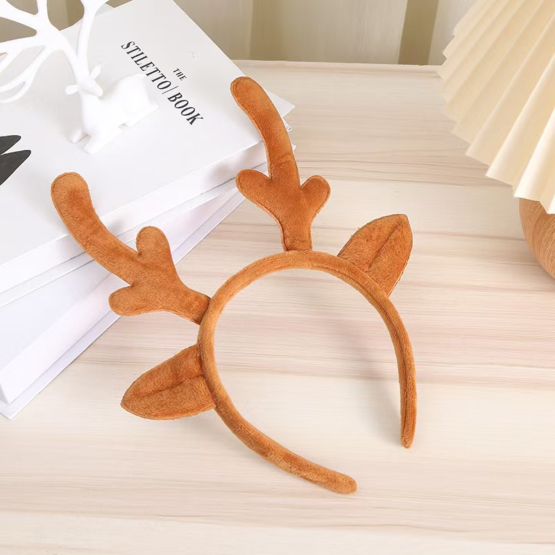 クリスマス・トナカイの角のヘッドバンド、ホリデーパーティーの - Reindeer Antlers Headband のレビューと価格