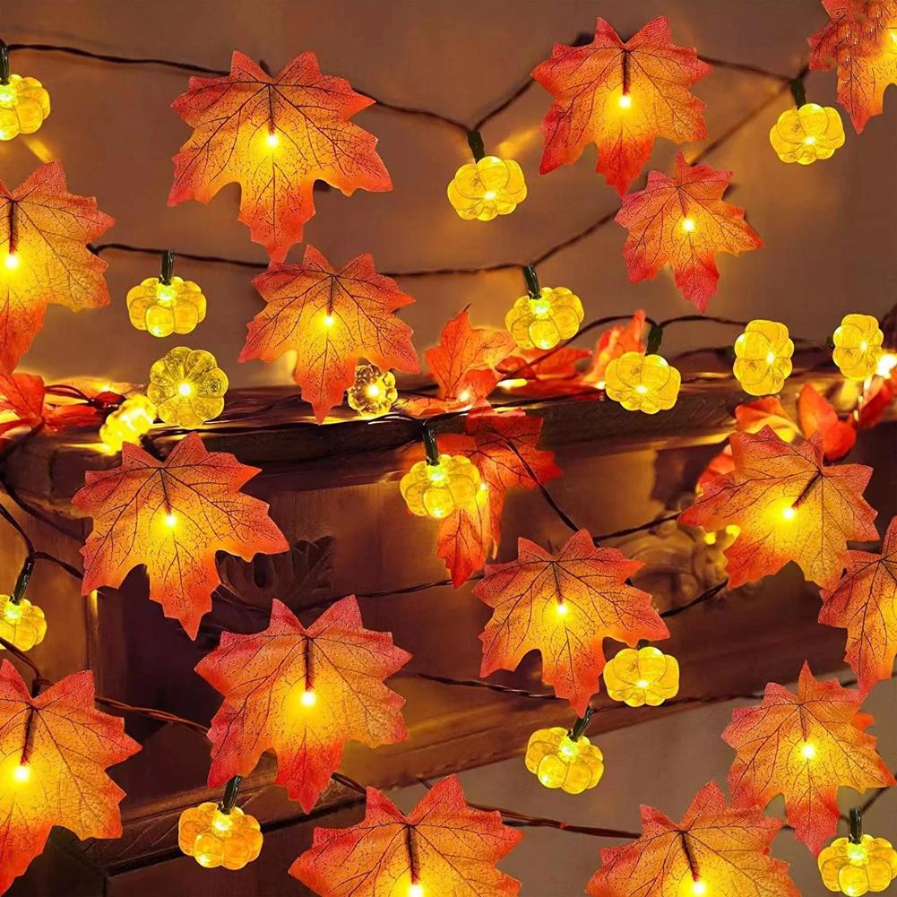 10個のLEDハロウィンパンプキンストリングライト DIYフ - Led Fairy String Lights のレビューと価格